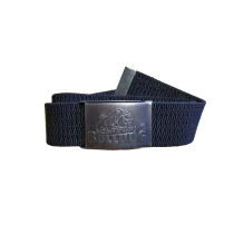 Bulldog Belte – Elastisk, Stålspenne (301215, Svart, 1 Stykk, størrelse-110 cm)