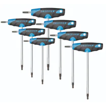 Gedore Blue Line, DT 2143 KTX-007, 7-stk sekskantet unbrakonøkkelsett, 1 sett, SGD-3037398