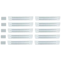 Gedore Blue Line, ES 1507 XL SF2-5, 2-stk langsgående skillesett med monteringsmateriale, 1 sett, SGD-3101274