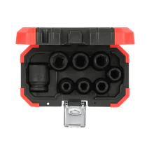 Gedore Red Line, R63003008, 8-stk støtkontaktsett 1/2 tomme, 1 sett, SGD-3300575