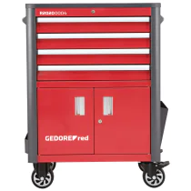 Gedore Red Line, R20200004, Verktøyvogn Wingman 4 skuffer, 1034x724x470 mm, 1 stk., SGD-3301688