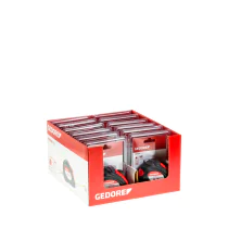 Gedore Red Line, R94559312, 12-stk displaymålebånd, 3 m, 1 sett, SGD-3301788