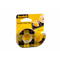 3M Scotch Dobbelsidig Tape – Langtidsholdbar, Permanent Lim (3M136D, 1 Eske)