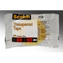 3M Scotch550 Teip – Allsidig, Holdbar Kvalitet (3M5501566, 10 Eske)