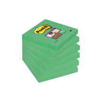 3M Super Sticky Klistrelapper – Ekstra Sterkt Klebestoff (3M6546SSAW, Asparges grønn, 6 Eske)