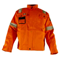 Bulldog Flammehemmende Refleksjakke - Oransje (Størrelser XS-5XL), SBD-5018-3