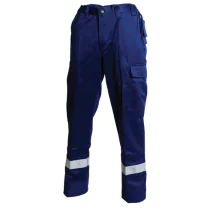 Bulldog Bukse – Flammehemmende, Langvarig Bruk (Blå, Størrelser 48-64), SBD-5024