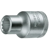 Gedore Blue Line UD Profilsokkel 1/2 tomme, 8-36 mm, 1 Stykk, SGD-317