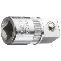Gedore Blue Line, 2030, omformer 1/4 tommer til 3/8 tommer, 1 stk., SGD-6170080