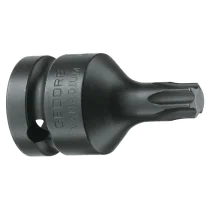 Gedore Blue Line Slagskrutrekkerbitssokkelsett, 1/2 tomme, Torx T30-T60, 1 Stykk, SGD-370