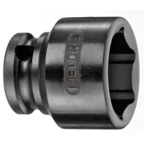 Gedore Blue Line Støtsokler 3/8 tommer sekskant 6-24 mm, 1 Stykk, SGD-935