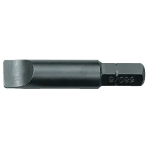 Gedore Blue Line 1/4 tommers slissede skrutrekkerbiter verdipakke (7 mm - 10 mm), SGD-252