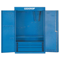 Gedore Blue Line, 1400 L, tomt verktøyskap, 970x650x250 mm, 1 stk., SGD-6612600