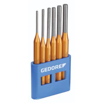 Gedore Blue Line, 116 A, 6-stk pinnestansesett i plastholder, 1 sett, SGD-8757670