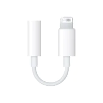 Apple Lightning til 3,5 mm Hodetelefonadapter – Enkel tilkobling, høy lydkvalitet (APL00038, 1 Eske)