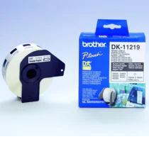 Brother Bror Runde etiketter hvit, SDC-840