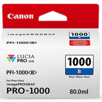 Canon PFI-1000 Blekkpatron – Høy kapasitet (CAN22534, Blå, 1 Eske)