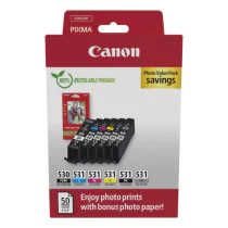 Canon PGI-530/CLI-531 Fototinte Sett, SDC-763