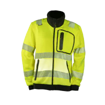 Dimex HI-VIS Strikkegenser – Reflekterende og Komfortabel (Flere Størrelser), 1 Stykk, SDM-4355R-Y