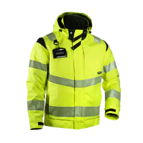 Dimex Hi-Vis Vinterjakke – Synlighet og Vannavstøtende, 1 Stykk, SDM-6059R-Y