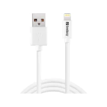 Sandberg USB til Lightning MFI-kabel 0,2-1m Svart/Hvit, 1 Stykk, SEN-617
