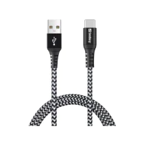 Sandberg Survivor USB-C-kabel 1-1M, 100W, 1 Stykk, SEN-620
