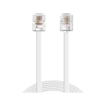 Sandberg Telefon RJ11 Kabel (1,8m, 5m, 10m), 1 Stykk, SEN-586