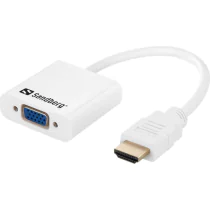 Sandberg HDMI til VGA-konverter med lyd, 1 Stykk, SEN-628