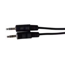 MicroConnect 3,5 mm stereo minijack slim kabel (0,5-15 m), 1 Stykk, SEN-388
