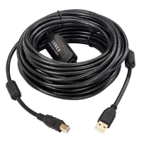 MicroConnect Aktiv USB 2.0 A-B Kabel med Integrert Repeater, 5-20m, 1 Stykk, SEN-405