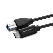 MicroConnect USB-C til USB 3.2 Gen 1 B-kabel, 1-5m, 1 Stykk, SEN-455