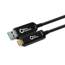 MicroConnect Premium Optisk Fiber USB-C 3.2 Gen 2 - USB Type A-kabel, 5-30m, 1 Stykk, SEN-417