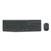 Logitech MK235 trådløst tastatur og mus-kombinasjon - flerspråklig, 1 Stykk, SEN-919