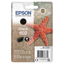 Epson T03U Blekkpatron – Alarmfunksjon (EPST03U14020, Svart, 1 Eske)
