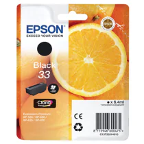 Epson Black Claria Premium Blekk – Høy kvalitet, langvarig (EPST33314012, Svart, 1 Eske)