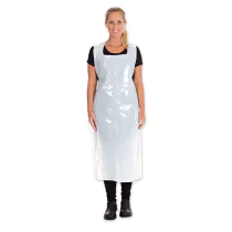 Hygostar Engangsforklær i dispenserboks ca. 25 min | LDPE, 10 x 50 Stykk, SFM-0588P