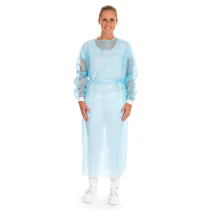 Hygonorm kjoler Eco med halsbånd | PP, PE delvis laminert, 10 x 10 Stykk, SFM-0126P