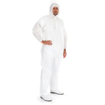 Franz Mensch Overall brannhemmende | SMS, hvit, 20 x 1 Stykk, SFM-27803