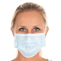 Hygostar Ansiktsmasker type IIR, 3-lags | PP, blå, 20 x 50 Stykk, SFM-291761