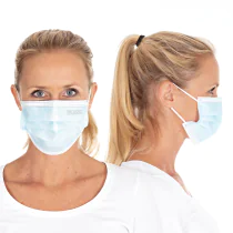 Hygostar Ansiktsmasker type II, 3-lags | PP, økonomipakke, blå, 40 x 50 Stykk, SFM-29176P