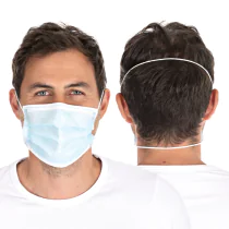 Hygostar Ansiktsmasker type II, 3-lags | PP, pannebånd, 20 x 50 Stykk, SFM-0101P