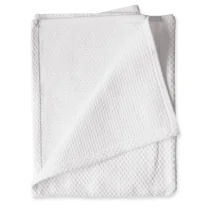 Hygoclean Barleycorn håndklær | bomull, byggkornsvev, hvit, 10 x 5 Stykk, SFM-30040