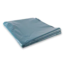 Hygoclean Avfallsposer, 240 l | LDPE, plissert, blå, 10 x 10 Stykk, SFM-32336