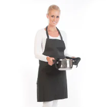 Hygostar Smekkeforklær Flamestar | lerret, sort, 2 x 1 Stykk, SFM-33001