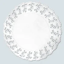Hygostar Doilies runde | papir, 8 x 250 Stykk, SFM-0594P