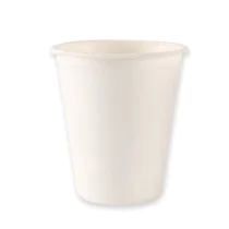 NATUREStar Økologiske kaffekopper | bagasse, hvit, 20 x 50 Stykk, SFM-401100