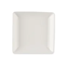 NATUREStar Økologiske tallerkener Eleganza, firkantet | bagasse, hvit, 10 x 50 Stykk, SFM-410180