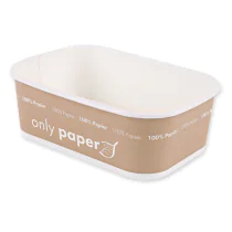 NATUREStar Økologiske brett Kun takeaway Papir | papp, 6 x 50 Stykk, SFM-0922P