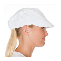 Hygostar Peaked caps | polycotton, hvit, 5 x 10 Stykk, SFM-52
