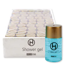 Hygostar dusjsåpe | flaske, lyseblå, 10 x 50 Stykk, SFM-556213